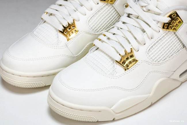 Metallic Jordan 4 Gold AQ9129-170 Retro 0404